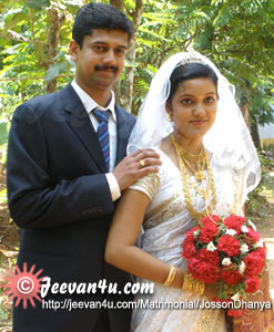 Josson Dhanya Wedding Pictures 